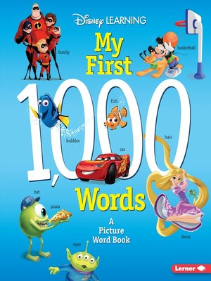 cover image of Disney Learning My First 1,000 Words